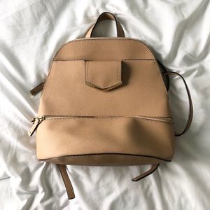 Golden Calvin Klein Backpack